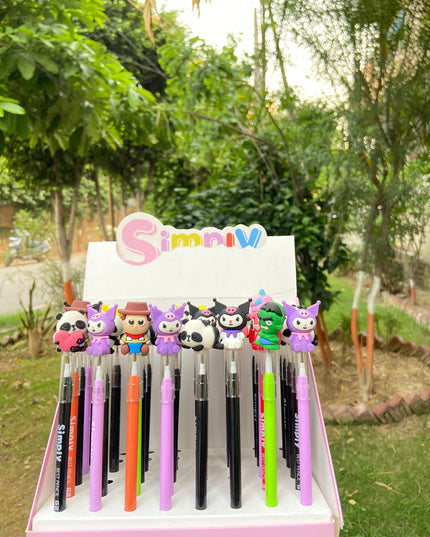 Mix cartoon Push Pencils