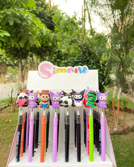 Mix cartoon Push Pencils