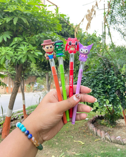 Mix cartoon Push Pencils