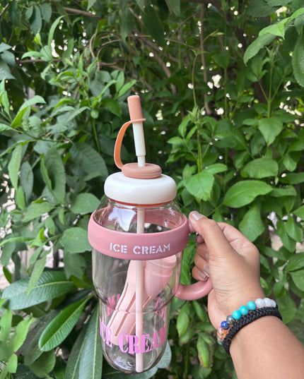 Ice cream Sipper Water Bottle