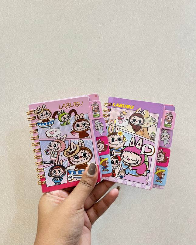 Labubu Spiral mini diaries
