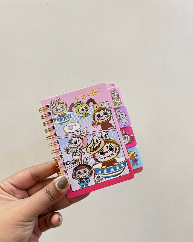 Labubu Spiral mini diaries