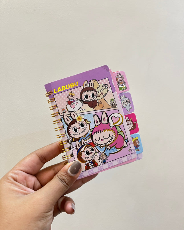 Labubu Spiral mini diaries