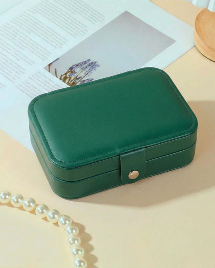 Compact Double Layer jewellery Box Organizer