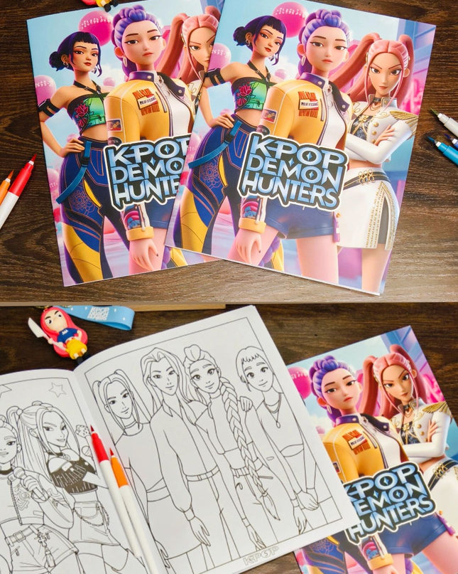 KPop Coloring book