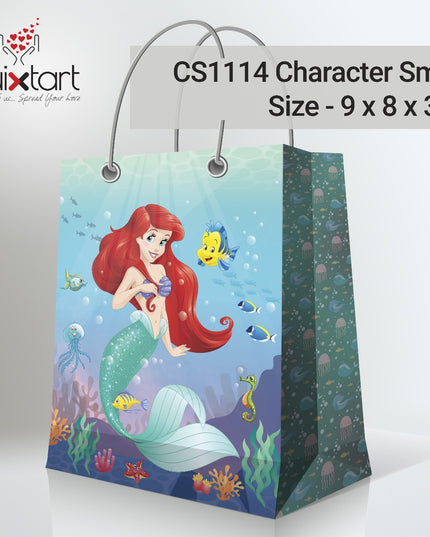 Mermaid Paper Carry Bags (Pack of 12)