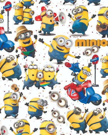 Cartoon wrapping papers (Pack of 5 sheets)