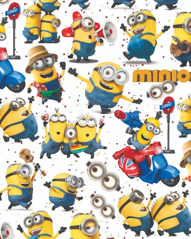 Cartoon wrapping papers (Pack of 5 sheets)