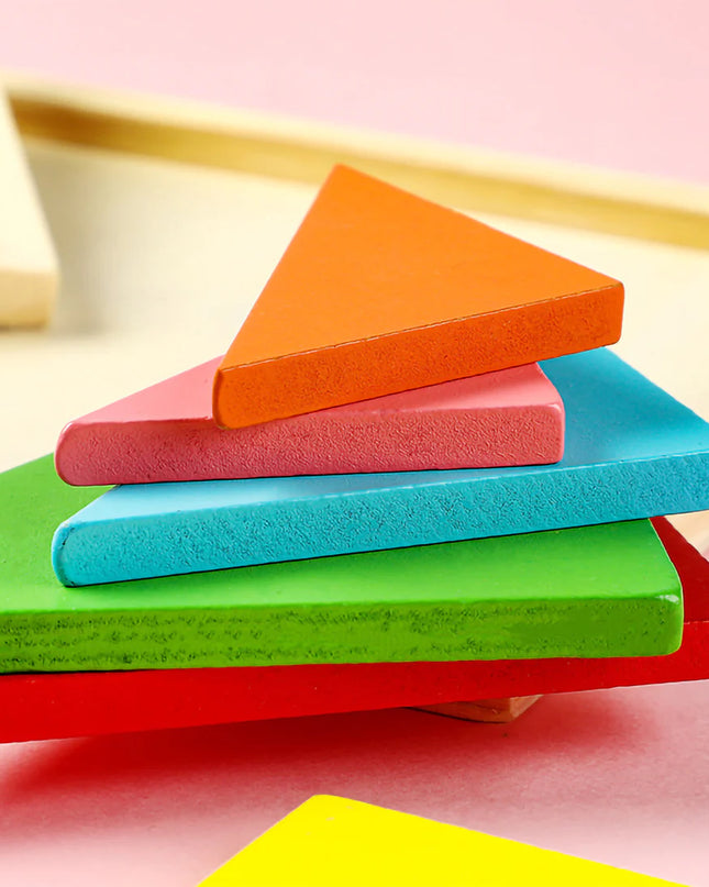 Wooden Educational Puzzle / Tangram