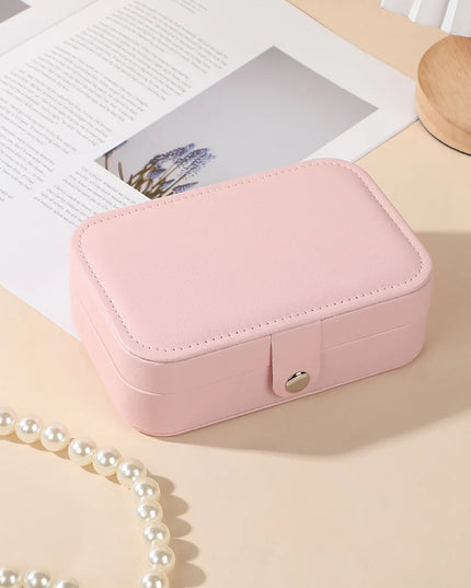 Compact Double Layer jewellery Box Organizer