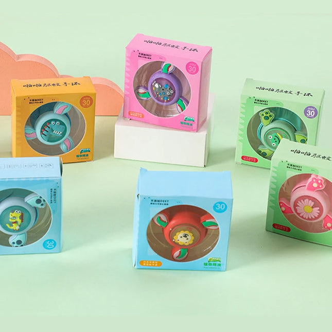 Cartoon Design LED Light Wristband Spinner (Pack of 2)