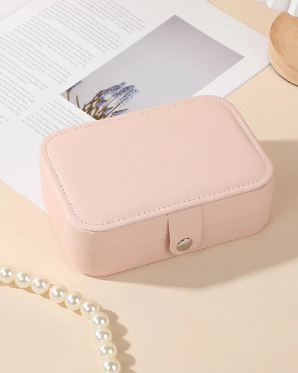 Compact Double Layer jewellery Box Organizer