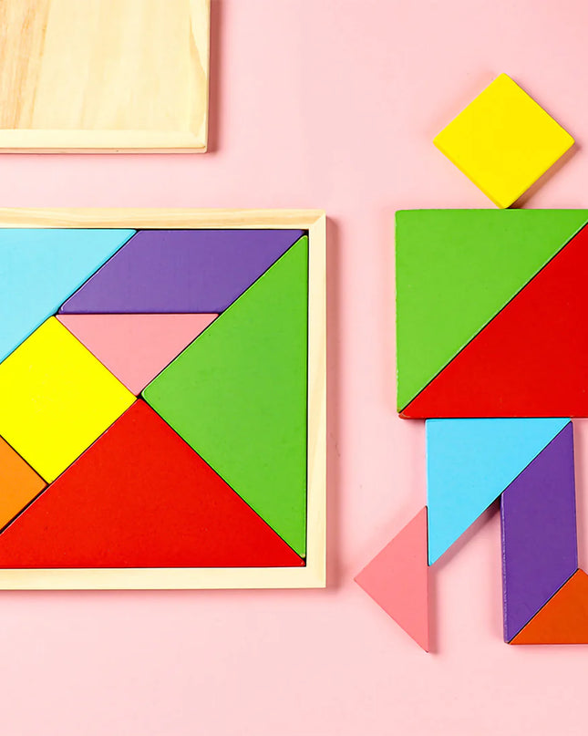Wooden Educational Puzzle / Tangram