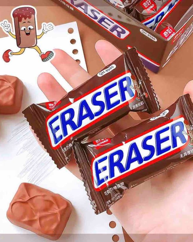 Chocolate Shape eraser