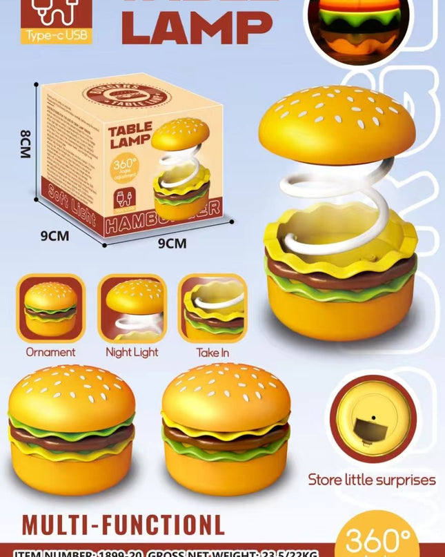 Burger Lamp