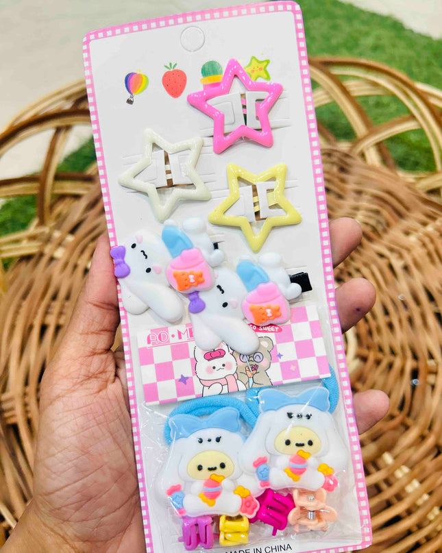 Hair clip card