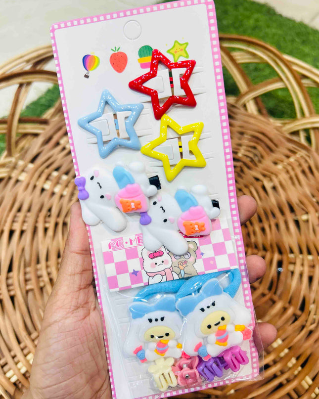 Hair clip card