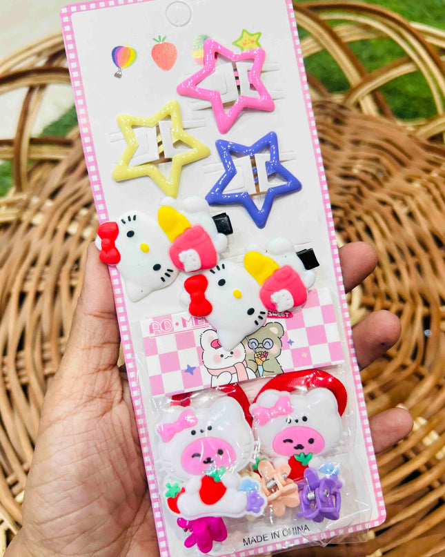 Hair clip card