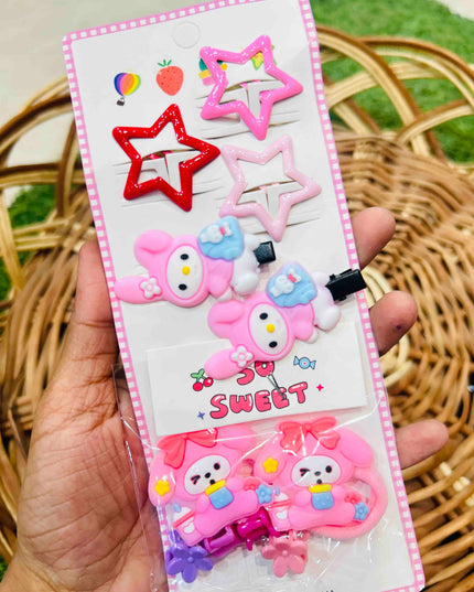 Hair clip card