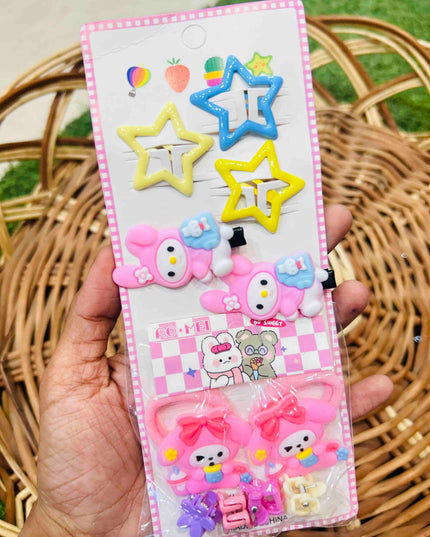 Hair clip card