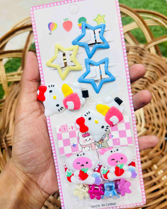 Hair clip card