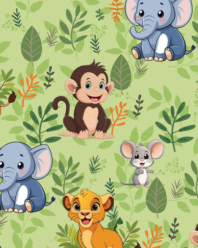 Cartoon wrapping papers(pack of 5 sheets)