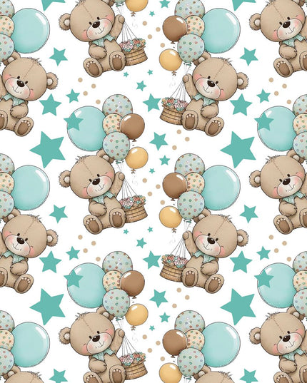 Cartoon wrapping papers(pack of 5 sheets)