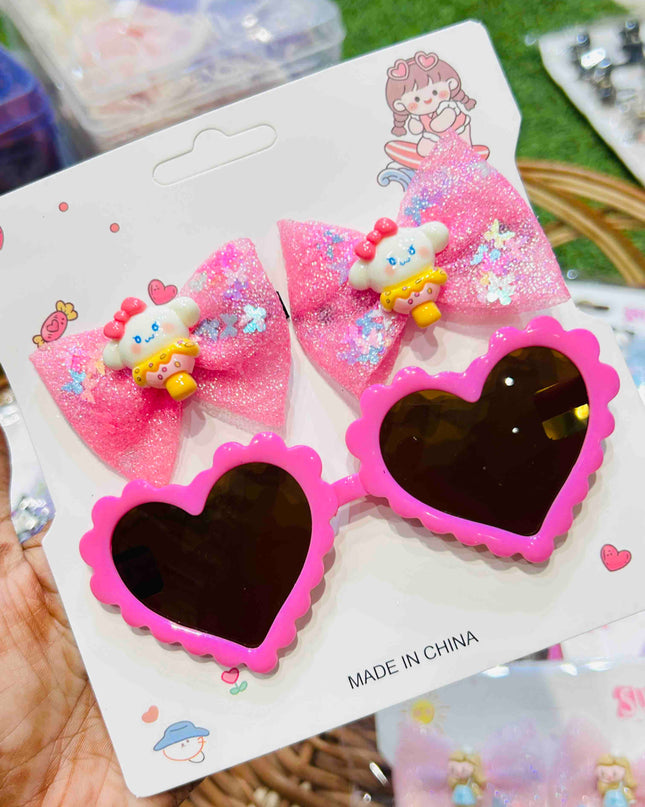 Girls Goggle Clip Card