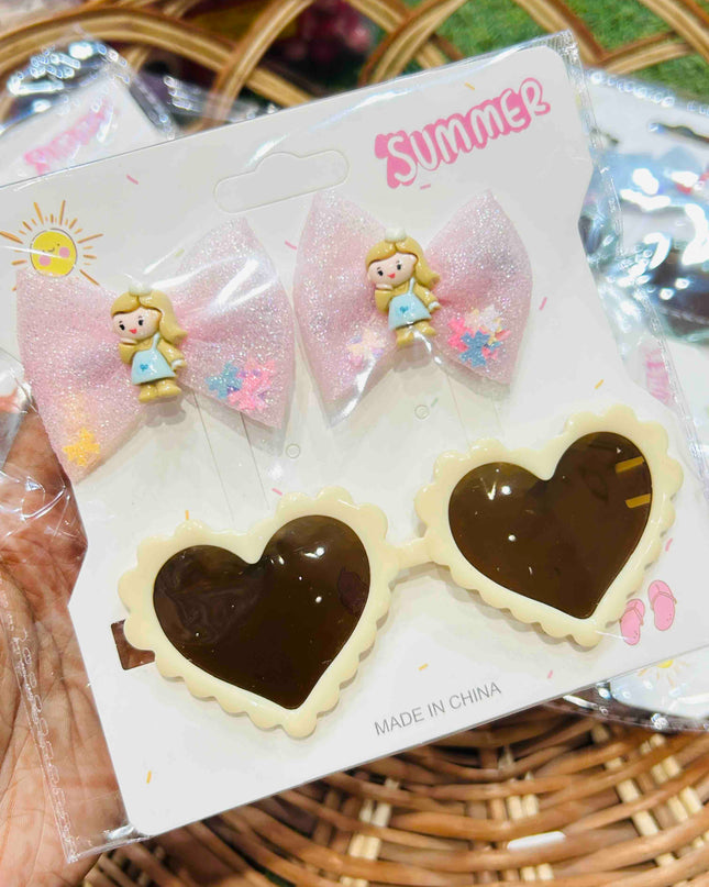 Girls Goggle Clip Card