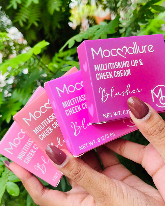 Lip and cheek cream blush