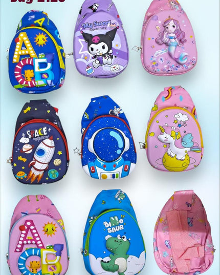 3D  kids chest bag
