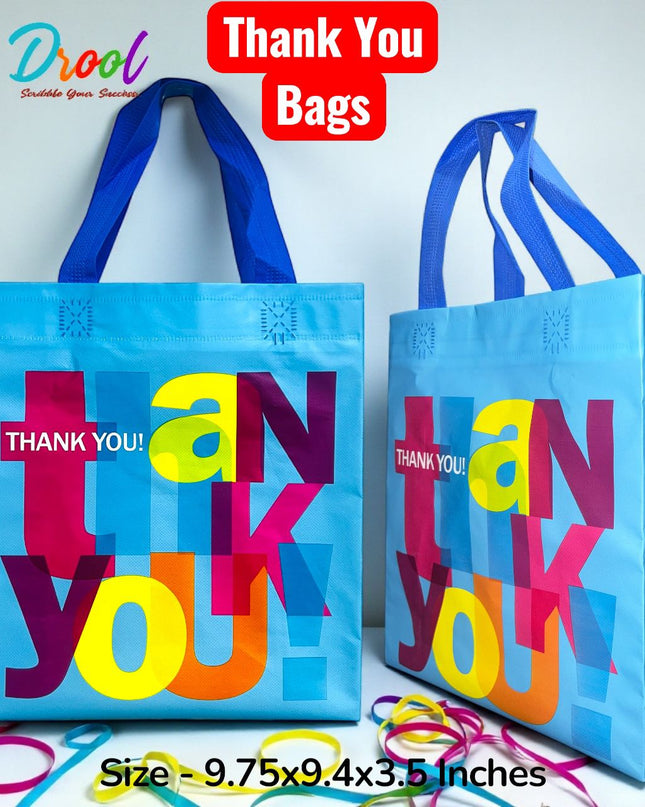 Thank You Carry Bags (Pack of 10)