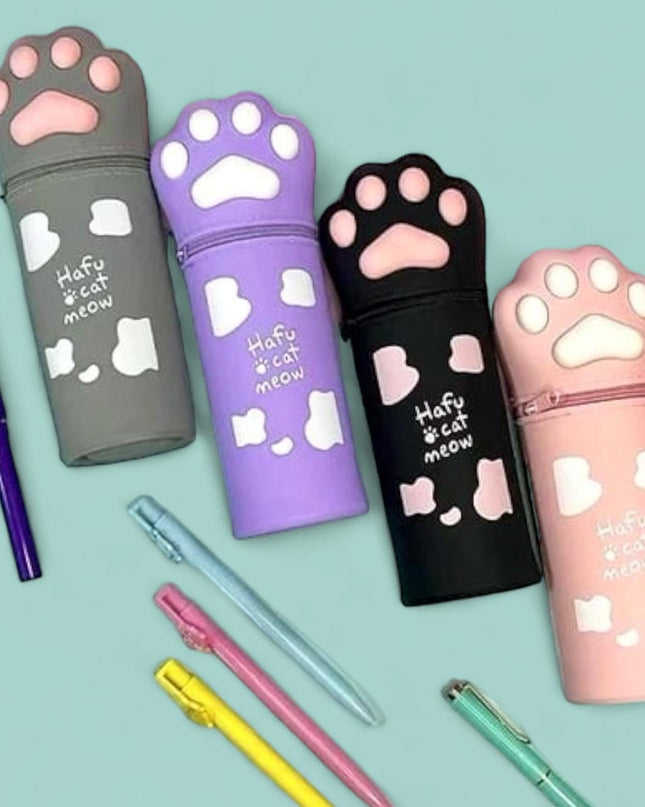 Paw Silicon Pen Pouch