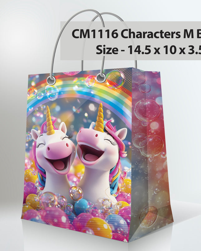 Unicorn Paper Carry Bags (Pack of 12)