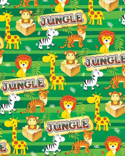 Cartoon wrapping papers (Pack of 5 sheets)