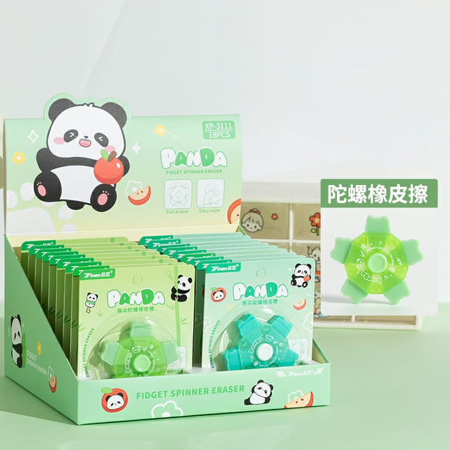 Panda Spinner Eraser