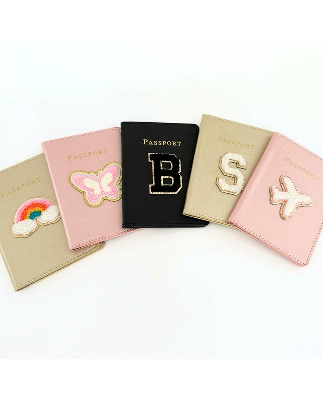 Customized Passport Covers with Name Initials