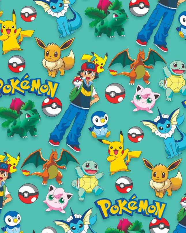 Cartoon wrapping papers (Pack of 5 sheets)