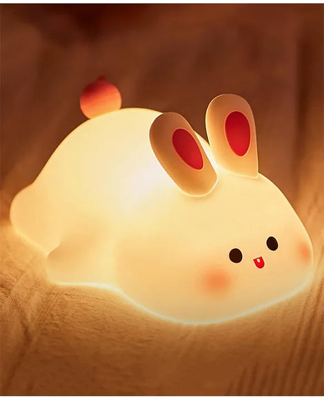 Silicon Big Face Rabbit Lamp