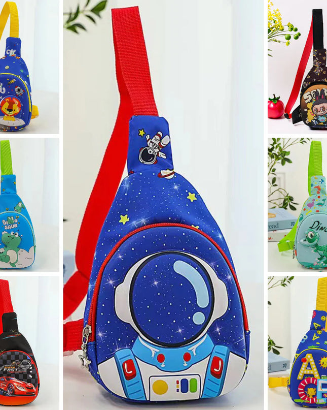 3D  kids chest bag