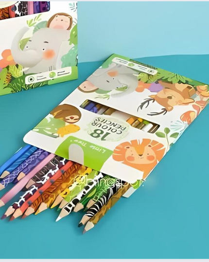 Jungle Theme Pencil Colors