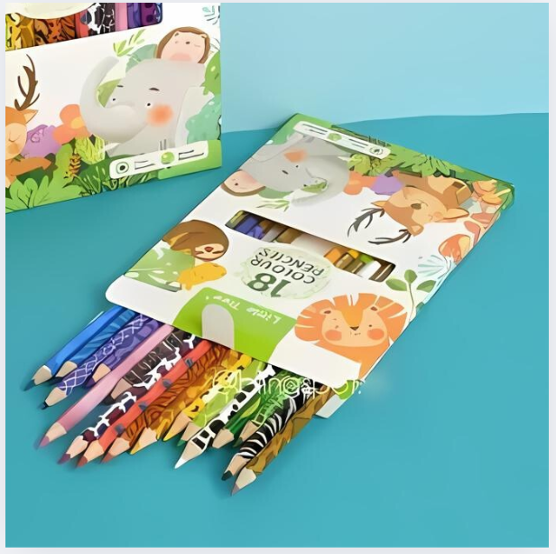 Jungle Theme Pencil Colors