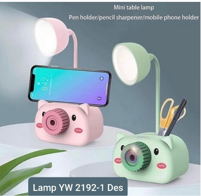 Lamp with Penholder