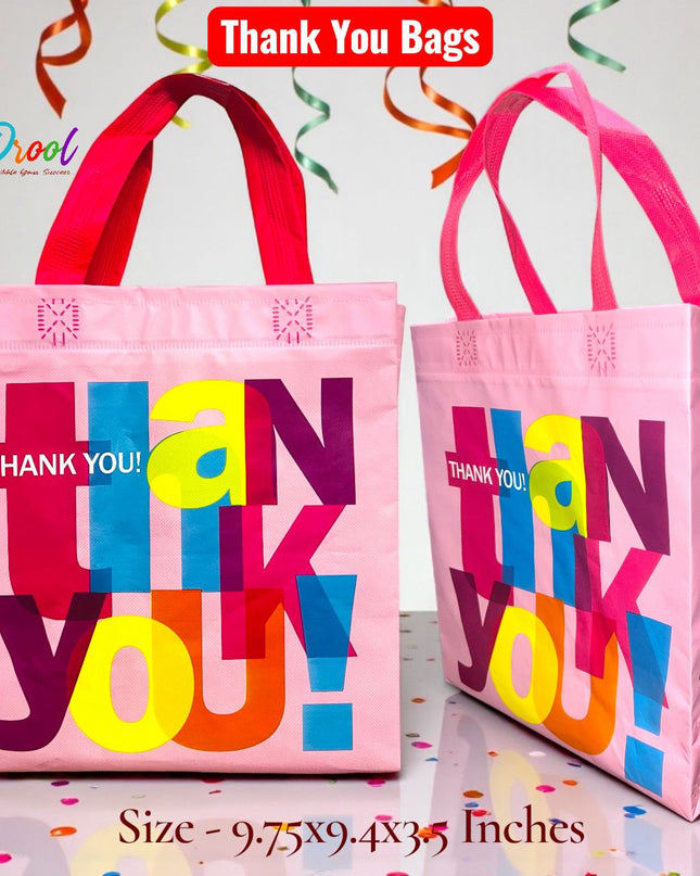 Thank You Carry Bags (Pack of 10)