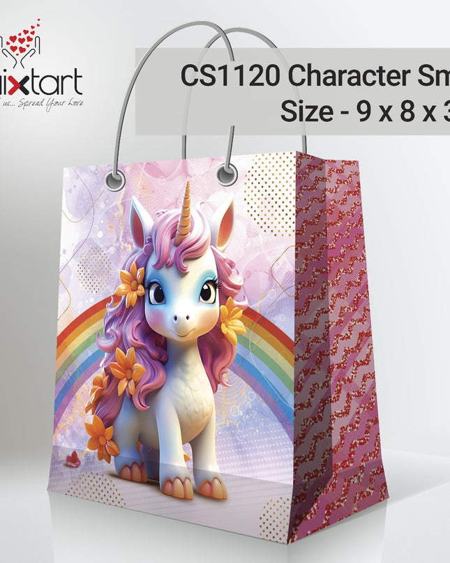 Unicorn Paper Carry Bags (Pack of 12)