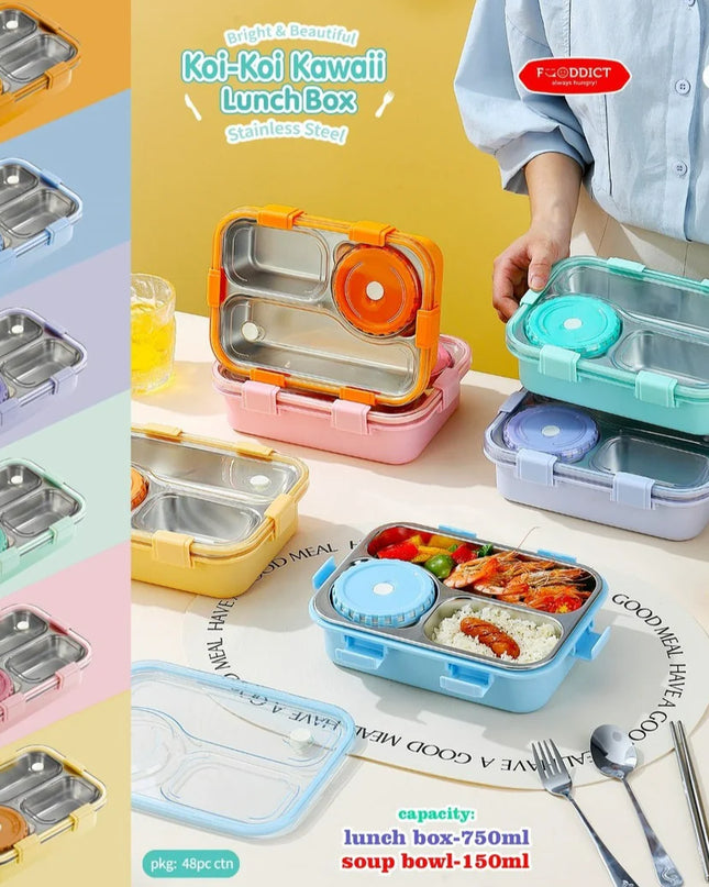 Kawai Steel Lunch Box