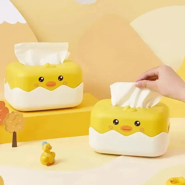 Duck Face Tissue Box