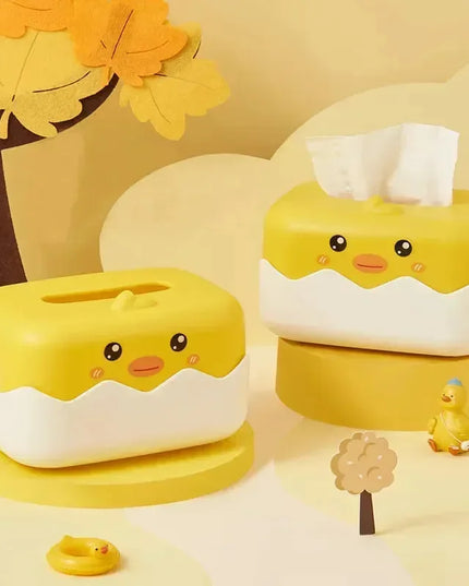 Duck Face Tissue Box