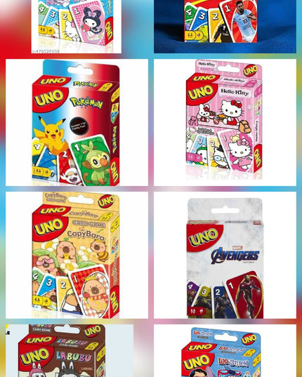 Kiddon Cartoon UNO Game