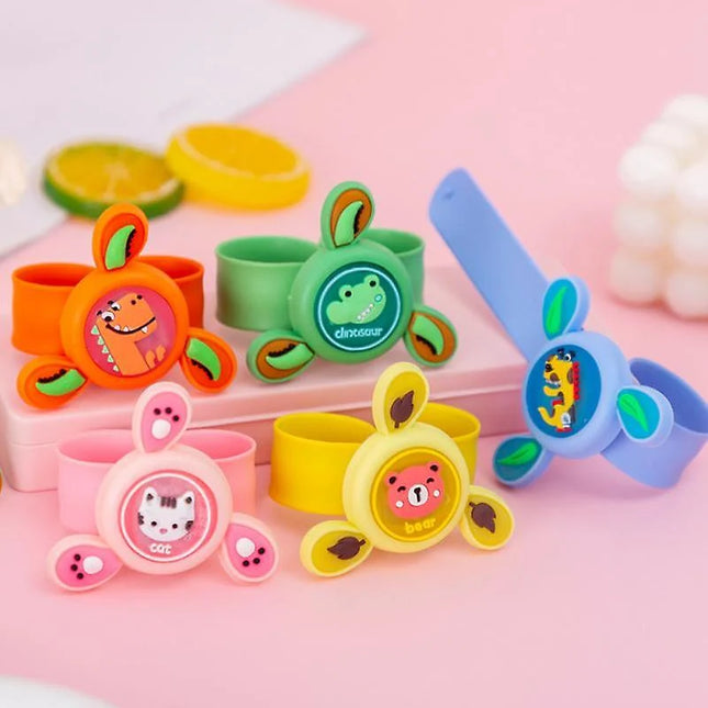 Cartoon Design LED Light Wristband Spinner (Pack of 2)